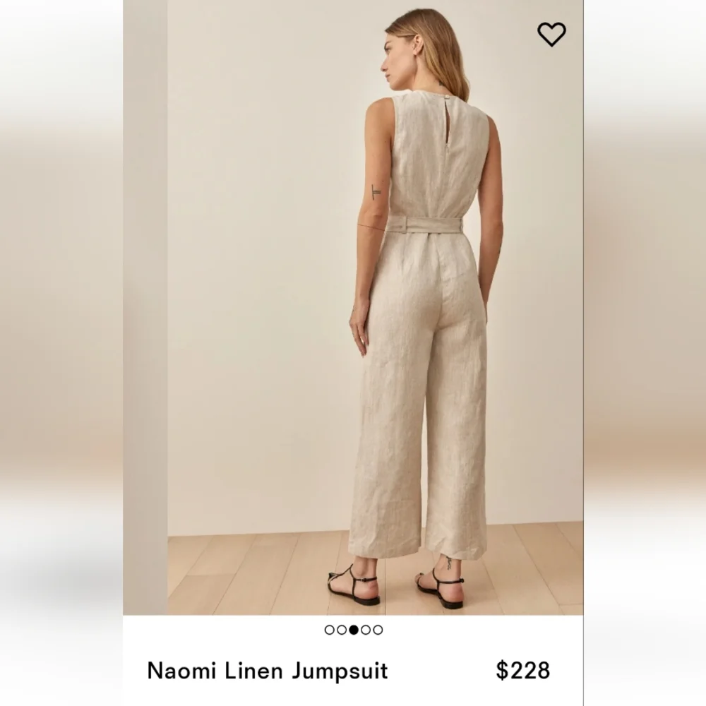 Reformation jumpsuit